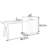 Display table multi-functional decorative cabinet