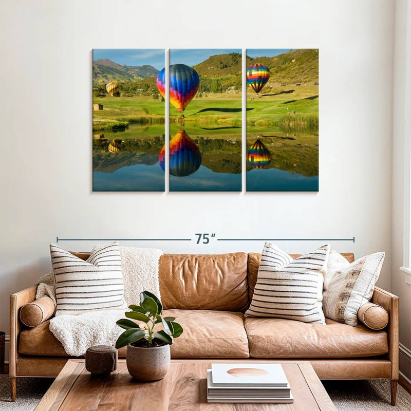Snowmass Balloon Festival, H 36 po x l 57 po
