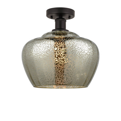 Plafonnier semi-encastré Noille Glass