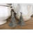 Vagabond House Pewter Christmas Tree Salt and Pepper Shaker Set