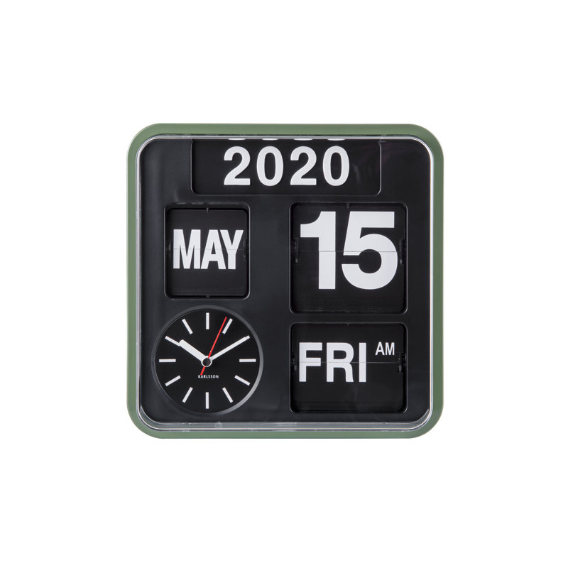 Mini Flip Wall Clock