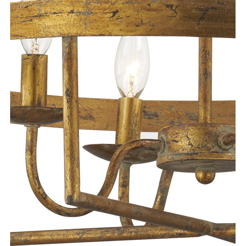 Lustre cylindrique convertible 4 lumières Cleo