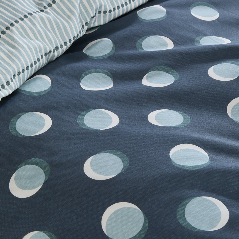 Polka Spot Bedding, Super King Bed (260 x 220 cm)