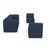 Eliana Sunbrella Outdoor Patio Secional Seating-1102453177