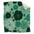 Floral vert foncé