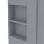 Meuble-lavabo 36 po avec lavabo, ensemble de meuble-lavabo simple autoportant avec 4 tiroirs et support de rangement latéral, armoire en bois avec lavabo en céramique pour la salle de bain, gris-18239517