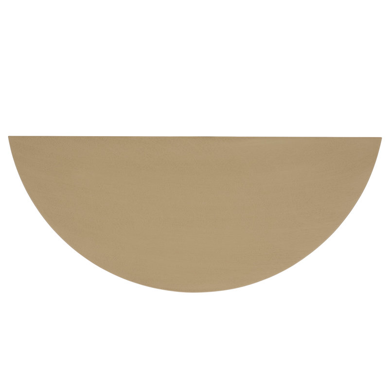 Console Orvis Demilune, Naturel