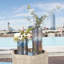 Reina Glass Table Vase-1189110863