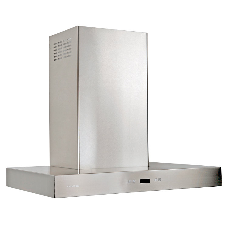Cavaliere 42 " W Stainless Steel 900 CFM Convertible Wall Range Hood with Baffle Filter