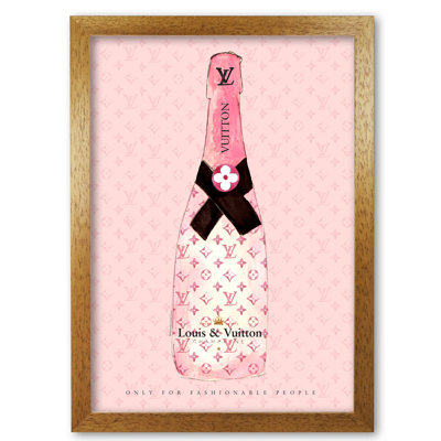 LV Fashion Champagne - Print