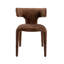 Chaise avec accoudoirs à oreilles Margart-191584413