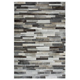 Kronos Cowhide Geometric Area Rug