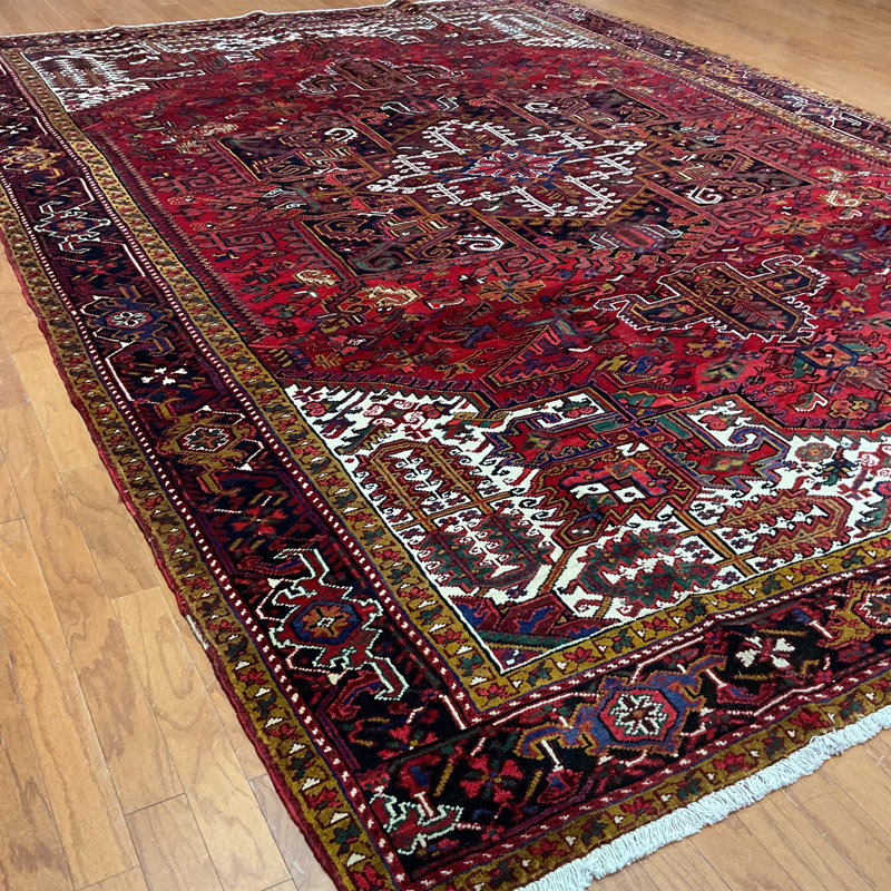 HERAT ORIENTAL Handmade Heriz Wool Rug