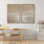 Reproduction murale minimaliste de tons terreux abstraits pour le salon-126348564-126348565
