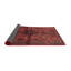Tapis traditionnel rouge / brun Claymore-500651136