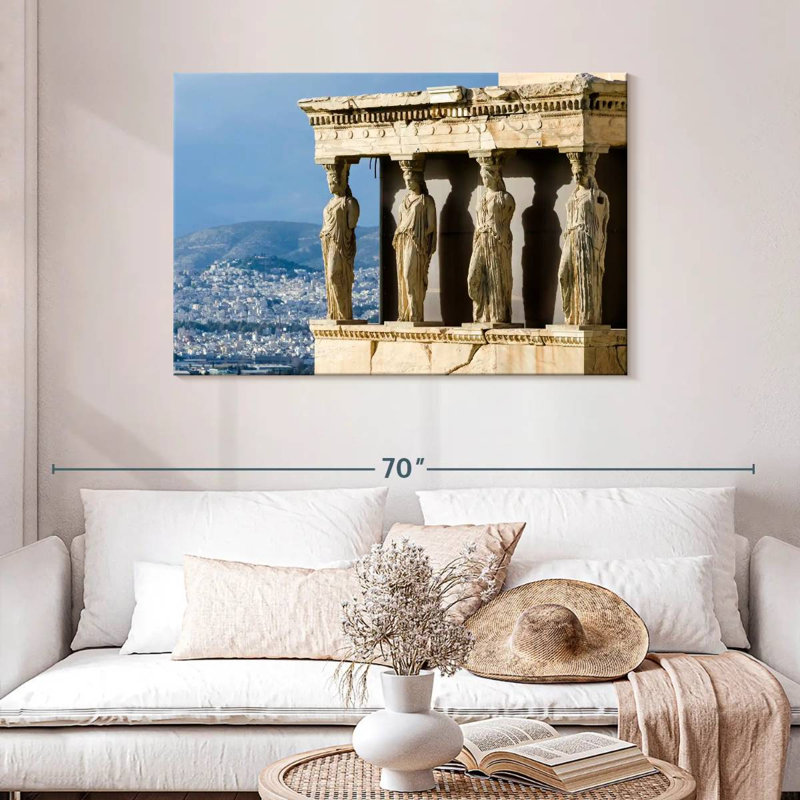 Caryatides Érechthéion, H 30 po x l 45 po