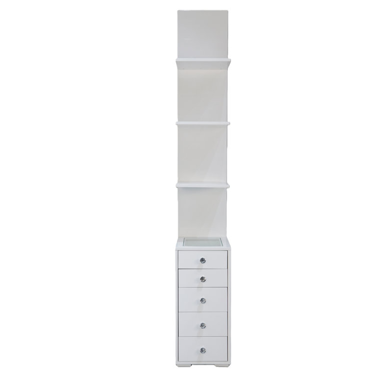 Glam & Glow Display Shelves With Drawers