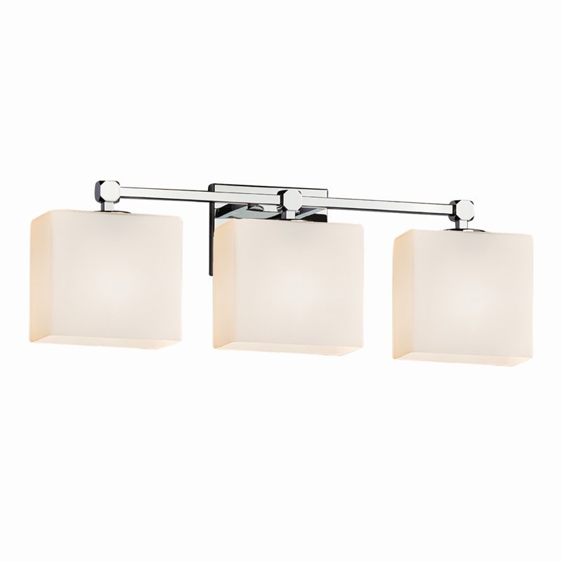 Casson 3 - Light Vanity Light, Polished Chrome, Weave