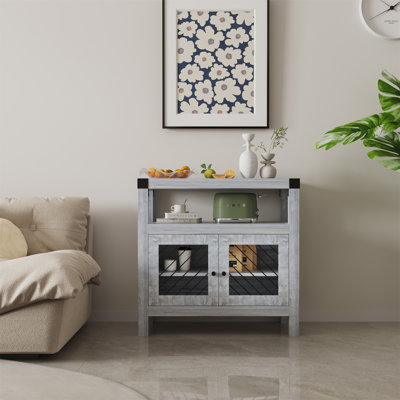 Buffet 31,5 "de large avec buffet et 2 portes 