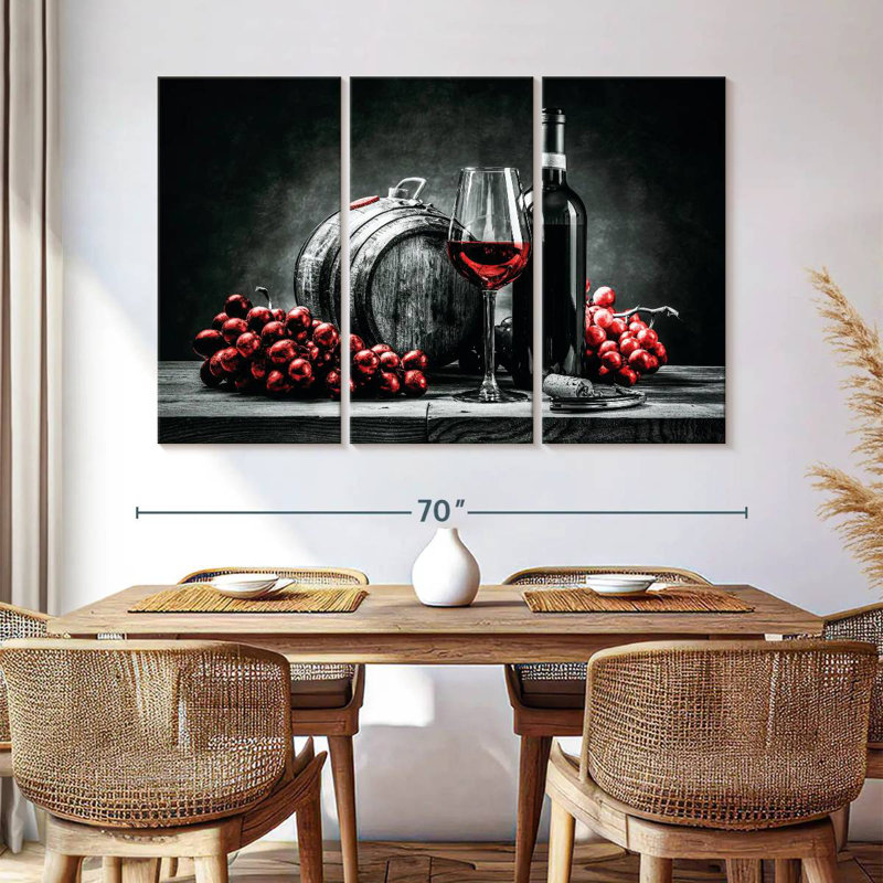 Yarlin vin et raisin rouge Pop, H 20 po x l 33 po