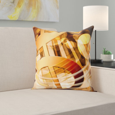 Microsuede Throw Pillow