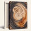 Tree Ring Cross Section in Brown and Grey Canvas Wall Art-133545043