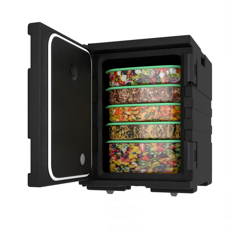 Boîte à nourriture isotherme rectangulaire empilable