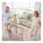 Area Rug, Washable Rug, Low-Pile, Non-Slip, Non-Shedding, Foldable, Kid & Pet Friendly - Area Rugs for living room, bedroom, kitchen (Beige)-713953189