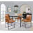 Brieon Dining Table with Wood Top-2115868100