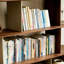 Bibliothèque en bois massif de haute qualité