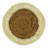Makassar 80% Abaca - 20% Rafia No Pattern Round Placemat