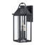 Applique murale d'extérieur 18,2 po 3 lumières noire 18,2 po-560379379-549989376