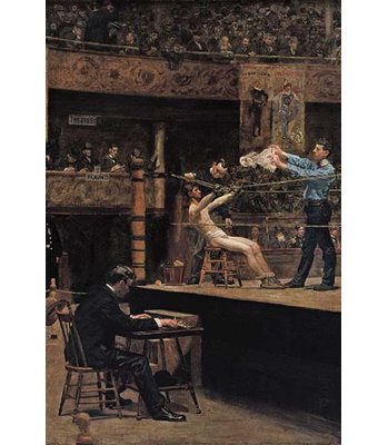 " Between Rounds " by Thomas Eakins