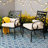 Leonard 4 - Person Patio Conversation Set with Cushions