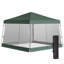 Tente à auvent inclinable avec filet Outsunny Outsunny-111086229
