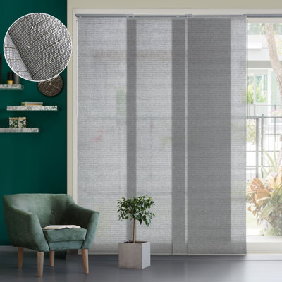 Semi Sheer Paper Vertical blind