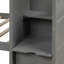 Lit superposé simple / double convertible avec rangement organisé - Gris - Caractéristiques-15262608