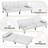 Abbigale 65.8'' Faux Leather Reclining Sleeper Sofa-310382000