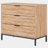 3 Drawers Nightstand , 31" Large Wooden Bed Side Table-706331074