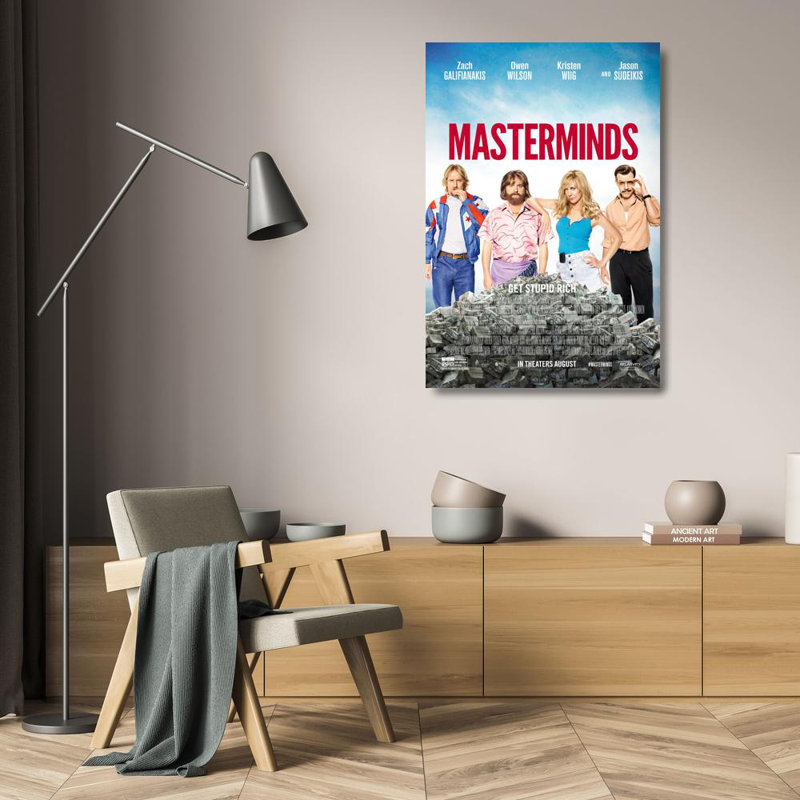 Masterminds, 24" H x 16" W