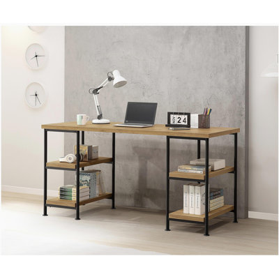 Bureau en chêne doré