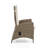 Wicker Outdoor Lounge Chair with Ottoman