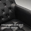 Chaise de bureau capitonnée à boutons-1678769340