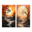 «Tree Orange Moon Silhouette», 2 pièces-1762867284-1762867280