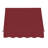 Awntech Santa Fe Acrylic Fabric Fixed Awning with Iron Rope Arms-28213026-28213262