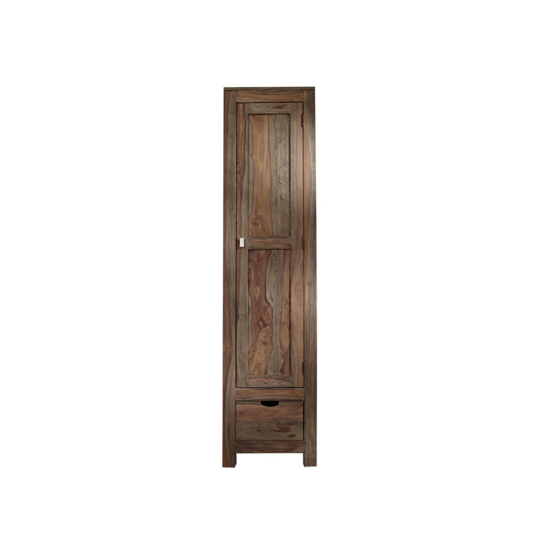 Nature 1 Door Solid Wood Wardrobe