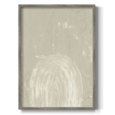 Sandy Arcs I, reproduction encadrée - bois massif