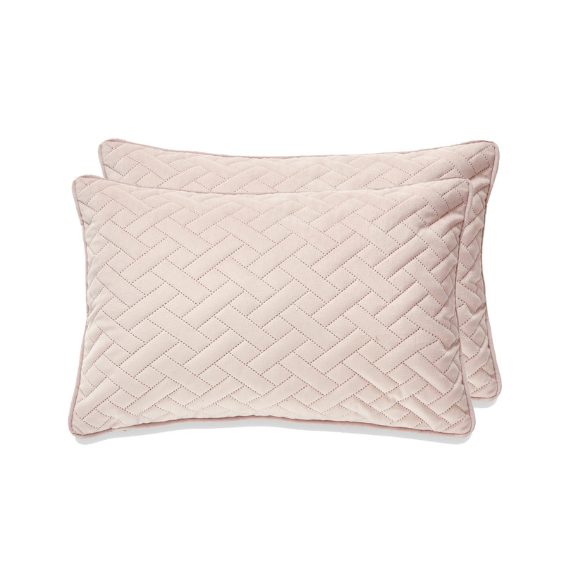 Housse de coussin réversible LOS AGENLES, Rose