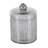 Glass Handmade Gray Decorative Jars Set