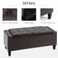 Faux Leather Upholstered Storage Bench-72676120